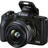 Canon Fotocamera Mirrorless EOS M50 Mark II 15-45 IS STM (Nero)