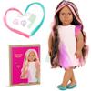 OG DOLLS Our Generation - Tania - Bambola cresci capelli da 46 cm - Occhi marroni realistici e capelli Arc-en-ciel lunghissimi - Giocattolo per bambini dai 3 anni in su