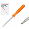 FPC Cacciavite Torx T8H T8 a forma di stella per rimozione ventola, con foro di sicurezza, compatibile con le viti della ventola PS5