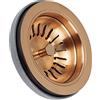 LIRA PILETTA BASKET UNIVERSALE BRONZO SATINATO PER LAVELLI