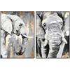AlexandreHouse CUADRO PS LIENZO 100X4X140 ELEFANTE 2 SURT.