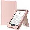 MoKo Custodia per Kindle 6 (11ª gen, 2024/2022), Oro Rosa | Compatibile con Kindle 10ª/8ª generazione (2019/2016), custodia ultraleggera in PU, Riattivazione/Sospensione automatica