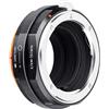 K&F CONCEPT Lente Mount Adattatore Manuale Fuoco: Compatibile con Lente Compatibile con Nikon F(G-Type) a Corpo Fotocamera Micro Quattro Terzi(M4/3)