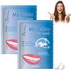 LAKPYN 2 Set di Resina Dentale, Dentiera Provvisoria,Denti Finti Modellabili per Il Fissaggio,Denti Provvisori per Denti Rotti o Mancanti,30 g