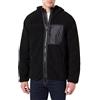 Brandit Giacca da lavoro in pile Teddy, 15Y, edizione limitata, colore: antracite, taglia: S, grigio, S