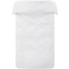 Jotex Copripiumino Zack - 100% cotone biologico di alta qualità GOTS - bianco, 155 x 220 cm