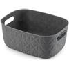 Keter Cestino Contenitore Organizer Grigio 4l s Softex 26,4x19,4x11,1h