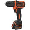 Black & Decker Trapano Avvitatore a Batteria Easy 10,8v di Black & Decker
