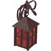 Bertoni S.r.l. Lampione Plast. Luce Rossa 3,5v