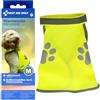 First Aid Only Gilet di sicurezza per cani giallo taglia M | gilet di sicurezza per cani con riflettore | regolabile con chiusura in | circonferenza collo: 42-50 cm, circonferenza petto: 50-68 cm |