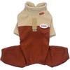 Puppia Alpine Fleece Suit Beige XL Cappottino per cane