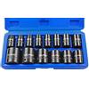US PRO 1679 - Inserto per chiave a bussola DR Impact Sockets Shallow Metric, 1/210-32 mm, 14 pezzi