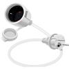YINGAYOU Prolunga Schuko Corta 16A 250V Prolunga Elettrica Schuko Impermeabile, 2AC IP44, Adatta per Ambienti Interni o Esterni (Bianco, 0.3 m)