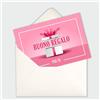 GHIBLI Buoni Regalo da Compilare - Gift Card Personalizzabili Promozioni Clienti | Cartoncino 15x10 cm, con buste - Biglietti buono regalo estetica - Voucher regalo per negozi - Buoni omaggio parrucchieri