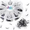 WENDY LASHES Ciglia Volume Extension 12D Estensioni Ciglia Russo 500 Fans 0.07mm C Curl 13-20mm Misto Extension Ciglia Ciuffetti Volume Russo Premade Fans per Estensioni Finte Volume(500-12D-0,07-C-13-20)
