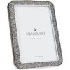 Swarovski Minera Portaritratti Piccolo, con Cristalli Swarovski, Clear Crystal e Metallo, Tono Argentato