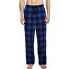 Nutria Pantaloni Pigiama Flanella Uomo 100% Cotone, Morbidi Pantaloni del Pigiama Casual Invernali e Caldi con Tasche U06