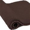 wyewye Tappetino da bagno in microfibra, zerbino, tappeto da bagno super spesso 2 cm, tappeto da bagno super assorbente 60 x 120 cm, caffè