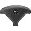 Kuuleyn Coprivolante per volante, Coprivolante per auto nero 90437285 Adatto per Vauxhall Opel Astra G 1998-2004