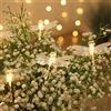 EONANT Dragonfly Light 10 piedi 20 pollici LED retro filo di rame farfalla fata luce, decorazione della festa nuziale del giardino di Natale alimentata a batteria (Libellula)