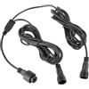 HUAREW Cavo di Prolunga per Luci di Natale, Cavi di estensione da 1 in 2, 2 Pin Connettore IP65 Impermeabile per Catena Luminosa Esterno, Luci a Globo G40, a Ghiacciolo e da Giardino