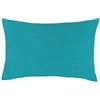 PARADISE STAR Coppia di federe per cuscini in flanella 100% cotone spazzolato 50 cm x 75 cm COLORE AZZURRO