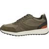 Geox Sneaker da Uomo U Molveno A, Militare, 45 EU