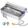 MasXirch Abbeveratoio Automatico per Cani, Ciotola D'acqua in Acciaio Inox con Tappo di Scarico per Animali Domestici, Abbeveratoio per Cani a Riempimento Automatico per Grandi, Gatti, Polli, Bestiame (6L)
