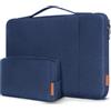 DOMISO Custodia PC 16 pollici,Custodia Computer Portatile Porta Cover PC 16 pollici,Borsa Custodia per Lenovo Thinkbook HP Dell Acer ASUS Samsung Notebook,Laptop Case Sleeve,Kit Accessori,Blu navy
