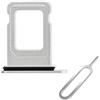Cemobile Supporto per slot per scheda SIM di ricambio per iPhone 14 e iPhone 14 Plus (versione singola SIM) con anello di tenuta in gomma impermeabile (Starlight)