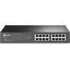 TP-Link TL-SG1016PE 16 porte Gigabit Easy Smart Switch con 8 porte PoE+, fino a 30 W per porta e 150 W totali, porte RJ-45 schermate, 802.3af/at, Plug and Play, con ventola