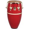 Latin Percussion Conga Galaxy Fiberglass Tumba 12 1/2 LP810X-ARG, Arena Red Sparkle, Hardware oro