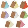 PUERHUACI Flash Cards,Index Cards 8Pacchi 400Fogli Flashcards,Carta Kraft Multicolore