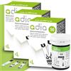 adia Strisce reattive adia (150 pezzi) - per misurare e monitorare la glicemia in modo semplice e conveniente in caso di diabete (apparecchio non previsto con questa offerta)
