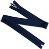 Aerzetix - Set di 6 Cerniere a Spirale n. 5 da 60 cm separabili | Blu Scuro | con tiretto Decorativo per Confezioni di Abbigliamento, Accessori Tessili, Pochette e creazioni Varie
