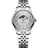 Victorinox Orologio Donna Alliance Small Ø 35 mm, Swiss Made, Quarzo Analogico, Impermeabile fino a 100 m, Vetro Zaffiro, Bracciale Inox, Argento