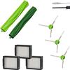 SENNII Accessori di ricambio per aspirapolvere iRobot Roomba i7 j7 i6 i8 i3 i4 i1 e5 e6 I E Series include 1 spazzola a setole e 3 filtri e spazzola laterale