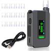 TOWALIVE etilometro Portatile Certificato, etilometro Professionale sensore elettrochimico, Alcol Test Portatile, alcolometro con 15 bocchini, Include Batteria e Cavo di Ricarica integrati