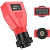Autel Originale Adattatore per Benz 14 Pin (Maschio) OBD1 a 16 Pin (Femmina) OBD2 Adattatore Diagnostico Connettore per Mer.cedes Be.nz, Convertitore OBDII 14 Pin per Europa