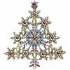 KristLand Spilla Albero di Natale Vintage con Cristalli Scintillanti e Smalto Decorativo Accessorio Elegante per Sciarpe e Abiti Regalo Compleanno e FESTIVITÀ