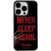 Ert Group custodia per cellulare per Iphone 14 PRO MAX originale e con licenza ufficiale Horror, modello Nightmare of Elm Street 003 adattato alla forma dello smartphone, custodia in TPU