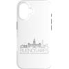 Buenos Aires Souvenir Gifts & Apparel Me Buenos Aires, orizzonte, grafico, uomo, donna, buenos aire, paesaggio urbano Custodia per iPhone 16