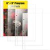 CollectHall 6 x 9 Brochure Sleeves, 50 Pack, Page Protectors for Broadway Play Programs and Theater Programs, Top-Loading Sheet Protectors