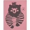 May and Berry Timbro in legno - Orso, 35 x 45 mm