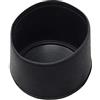 Adsamm® / 4 x puntali avvolgenti esterni / neri / Ø 39 - 42 mm / tondi / piedini in PVC per gambe di mobili tonde / puntali protettivi per arredi Adsamm® Quality