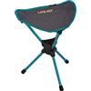 Uquip Three Sixty Mini - Sgabello Treppiede Leggero con Sistema di Rotazione a 360° (Colore grigio)