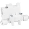 Garosa Pressostato per Pompa RO 1/4 24V DC, Adattatore per di Osmosi Inversa con Risposta Rapida, Compatibile con Serbatoio 0,25 MPa, Accessorio Filtrazione Acqua