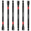 GEINXURN Adattatore per bussola su 3/8, 6 pezzi, 150 mm, adattatore esagonale Cr-v 1/4, codolo esagonale per trapano e avvitatore a batteria, supporto per punte