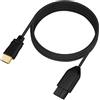 AXFEE Adattatore Convertitore da N64 a HDMI, Compatibile con N64/NGC/SNES, Lunghezza del Cavo 150 cm, Adattatore HDMI N64 Tutto in Uno, Convertitore Video HD per Console di Gioco, Plug and Play- Nero