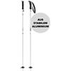 ATOMIC1 Paio di Bastoncini da Sci All-Mountain, da donna, 105 cm, Alluminio, Cloud W, Bianco, AJ5005630105
